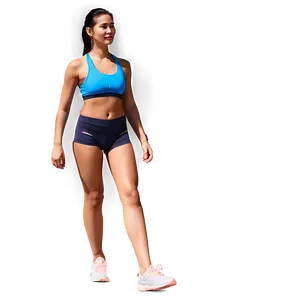 Fitness Woman Walking Png Wio22 PNG Image