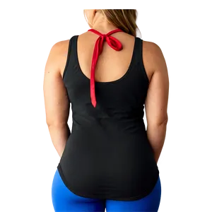 Fitted Black Tank Top Png 25 PNG Image