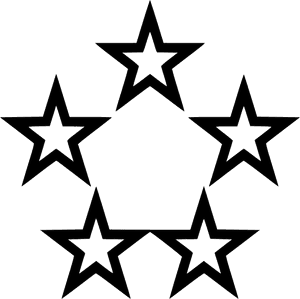 Five Stars Video Gaming Comments - Star On Off Icon, HD Png Download PNG image with transparent background