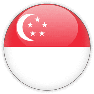 Flag Of Singapore Png - Singapore Flag Round Icon, Transparent Png PNG image with transparent background