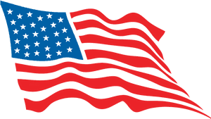 Flag Of The United States Australia Flag Of Mexico - American Flag Waving Clip Art, HD Png Download PNG image with transparent background