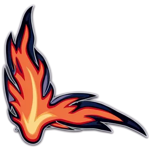 Flame Border Illustration Png Onl PNG Image