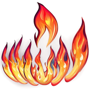 Flame Emoji PNG lpb PNG