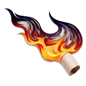 Flame On Paper Texture Png 37 PNG Image