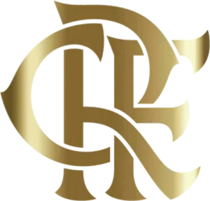 Flamengo C R Logo Gold PNG Image