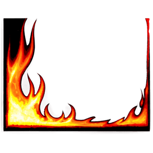 Flames Frame PNG vvk65 PNG