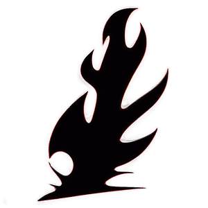 Flames Silhouette PNG 7 PNG