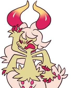 Flaming_ Annoyance_ Cartoon_ Character.png PNG Image