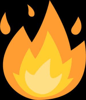 Flaming_ Emoji_ Graphic PNG image with transparent background