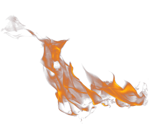 Flaming Wings Artwork PNG image with transparent background