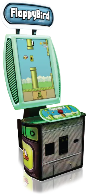 Flappy Bird Arcade Machine PNG Image