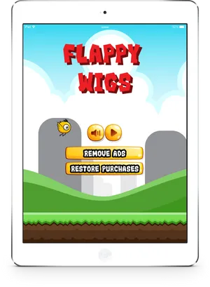 Flappy Wings_ Gameplay_ Screenshot PNG Image