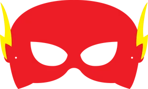 Flash Mask Vector Art PNG Image