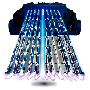 Flashing Techno Lasers Png Gdl43 PNG Image