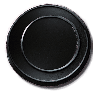 Flat Black Circle PNG 05252024 PNG