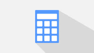 Flat Design Calculator Icon PNG image with transparent background