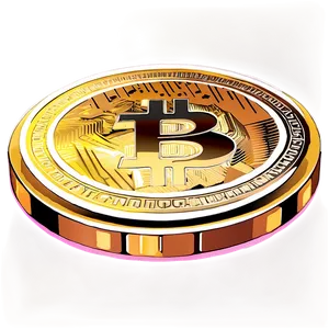 Flat Design Crypto Coin Png 93 PNG Image