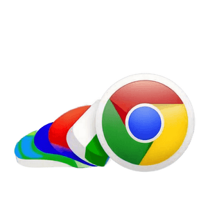 Flat Design Google Chrome Icon PNG 06232024 PNG image with transparent background
