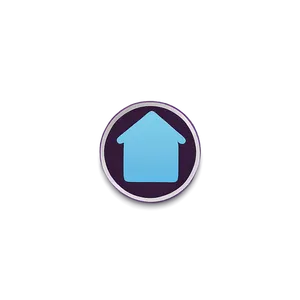 Flat Design Home Button Png 16 PNG Image