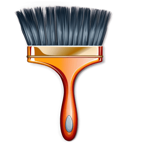 Flat Design Paint Brush PNG nun PNG image with transparent background