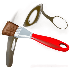 Flat Design Paint Brush PNG qfa PNG image with transparent background