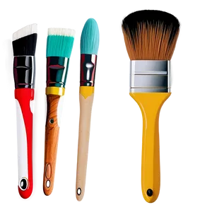 Flat Paint Brushes Png Qlv58 PNG Image