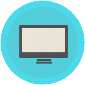 Icon, Sticker, Clipart, Screen, Tv, Flat - Stiker Tv, HD Png Download PNG with transparent background
