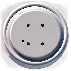 Flat Style White Button Png 19 PNG Image