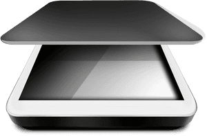 Scanner Black And White Png Clipart , Png Download - Scanner Black And White, Transparent Png PNG with transparent background