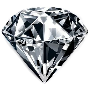 Flawless Diamond Illustration Png Nbt62 PNG Image