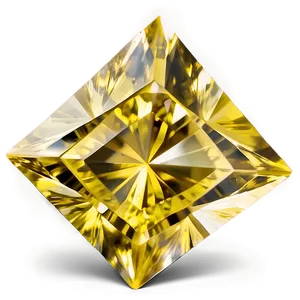 Flawless Yellow Diamond Image Png 06292024 PNG Image