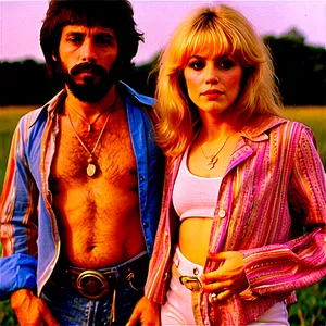 Fleetwood Mac 70s Era Png Hmg PNG Image