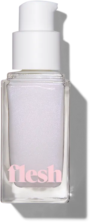 Flesh Branded Nail Polish Bottle PNG Image