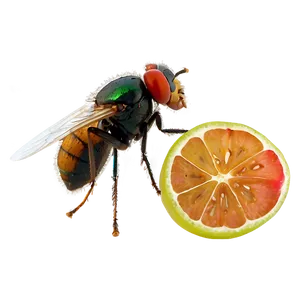 Flies On Fruit Png 06122024 PNG Image