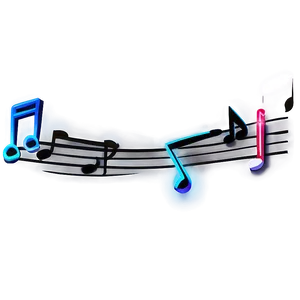 Floating Music Notes Png Dxu PNG Image