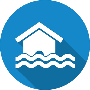House Flood Clipart Png Library Flood Damage In Virginia - Flood Icon Png, Transparent Png PNG image with transparent background