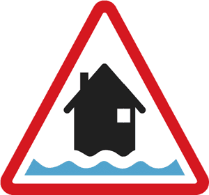 Download Flood Warning Sign Clipart Flood Warning Flood - Flood Alert, HD Png Download PNG with transparent background