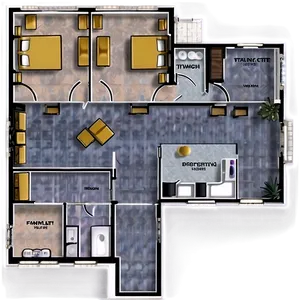 Floor Plan A PNG Image