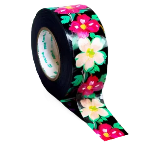 Floral Aesthetic Tape Png 2 PNG Image