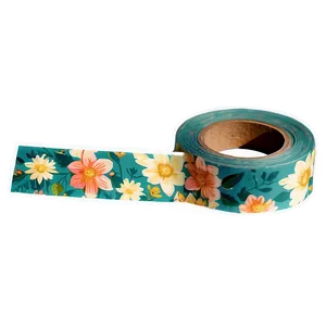 Floral Aesthetic Tape Png Gxx PNG Image