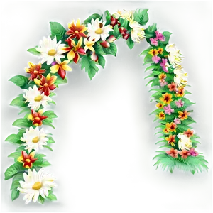 Floral Arch Decoration Png Glc PNG Image