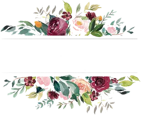 Floral Arrangement Black Background PNG Image