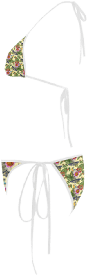 Tropical Skull Bikini Side Custom Design Stella Saksa - Bikini PNG