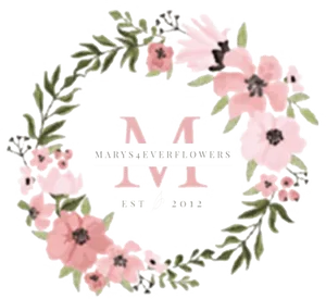 Floral_ Border_ Logo_ Design_ Marys4everflowers PNG Image