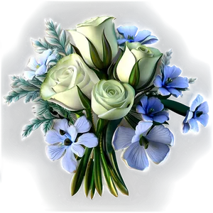 Floral Bouquet Transparent Png Aqx PNG Image