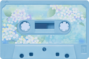 Vintage Retro Soft Blue Cassette Tape Doormat - Cassette Tape Transparent, HD Png Download PNG