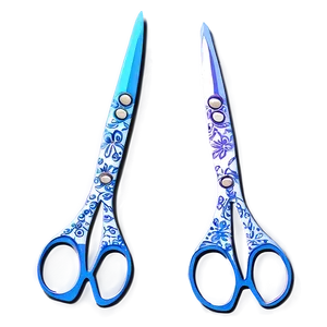 Floral Design Craft Shears Png 40 PNG Image