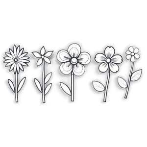Floral Doodle PNG 33 PNG image with transparent background
