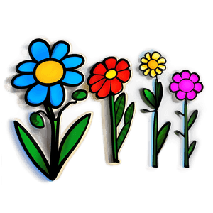 Floral Doodle PNG pib PNG image with transparent background