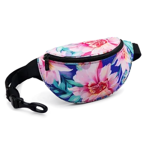 Floral Fanny Pack Png Xbv PNG Image